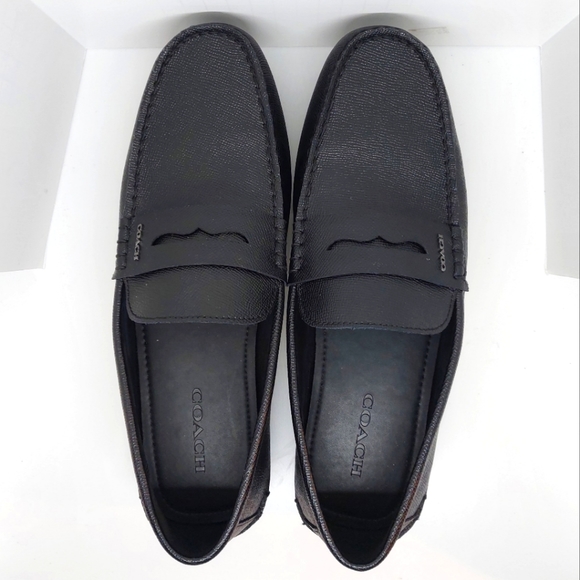 COACH Size-11 Black Dress Shoes - Picture 8 of 8